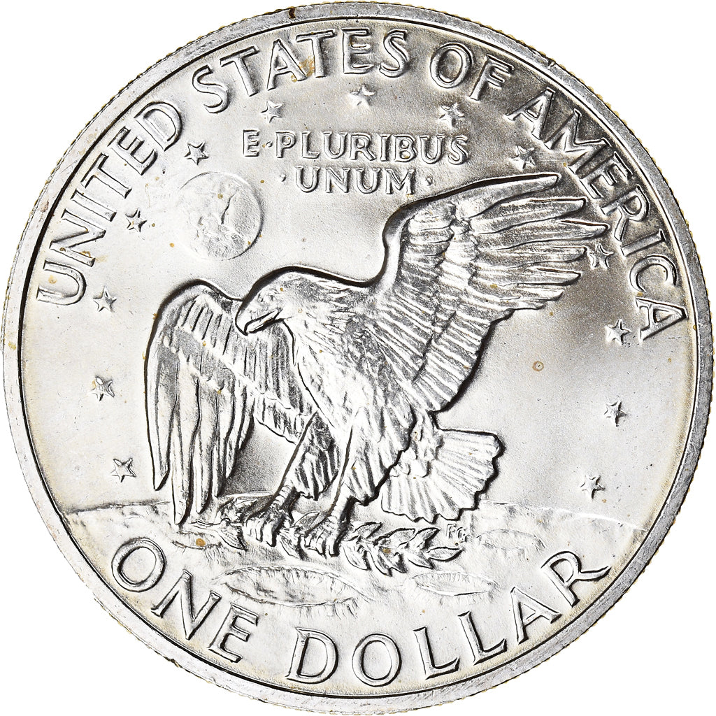 Coin, United States, Eisenhower Dollar, Dollar, 1972, U.S. Mint, San Francisco