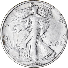 Coin, United States, Walking Liberty Half Dollar, 1944, San Francisco