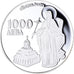 Coin, Bulgaria, St. Ivan of Rila, 1000 Leva, 1996, Proof, MS(64), Silver, KM:222