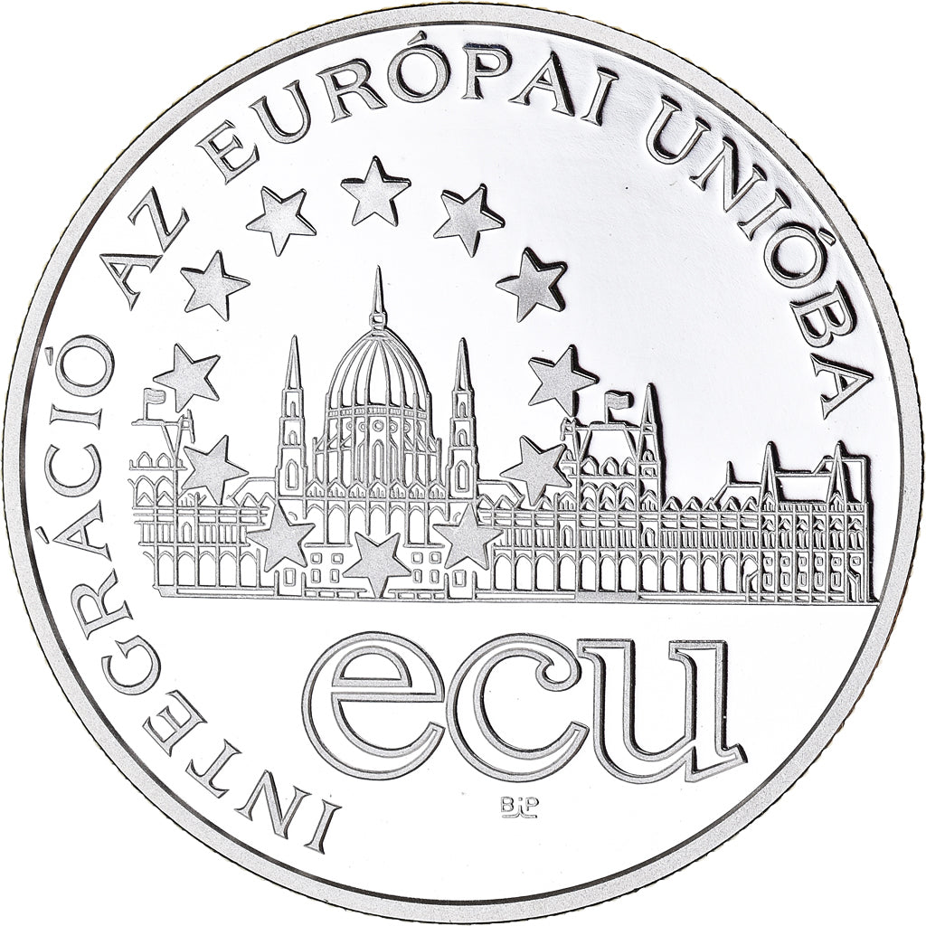 Moneta, Ungheria, European Currency Union - ECU, 1000 Forint, 1995, Budapest