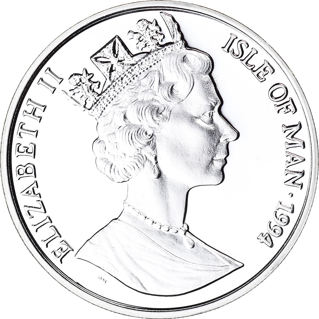 Coin, Isle of Man, Elizabeth II, 15 Ecus, 1994, Pobjoy Mint, MS(65-70), Silver