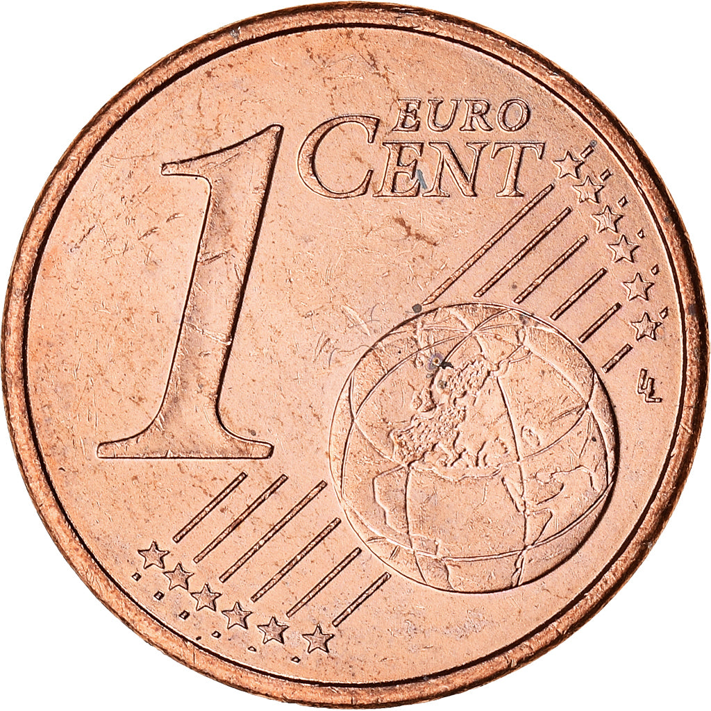 Monaco, Euro Cent, 2001, Paris, AU(55-58), Copper Plated Steel, KM:167