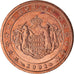 Monaco, 2 Euro Cent, 2001, Paris, AU(55-58), Copper Plated Steel, KM:168