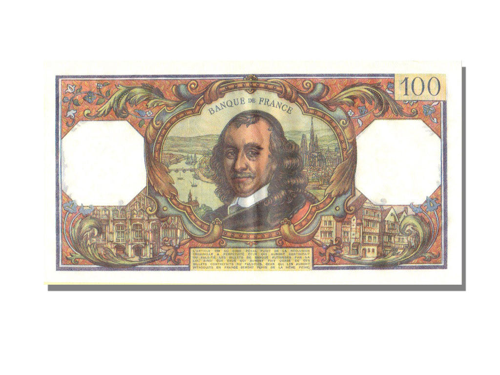 Billete, Francia, 100 Francs, 100 F 1964-1979 ''Corneille'', 1977, 1977-09-01