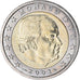 Monaco, 2 Euro, 2001, Paris, MS(60-62), Bi-Metallic, KM:186