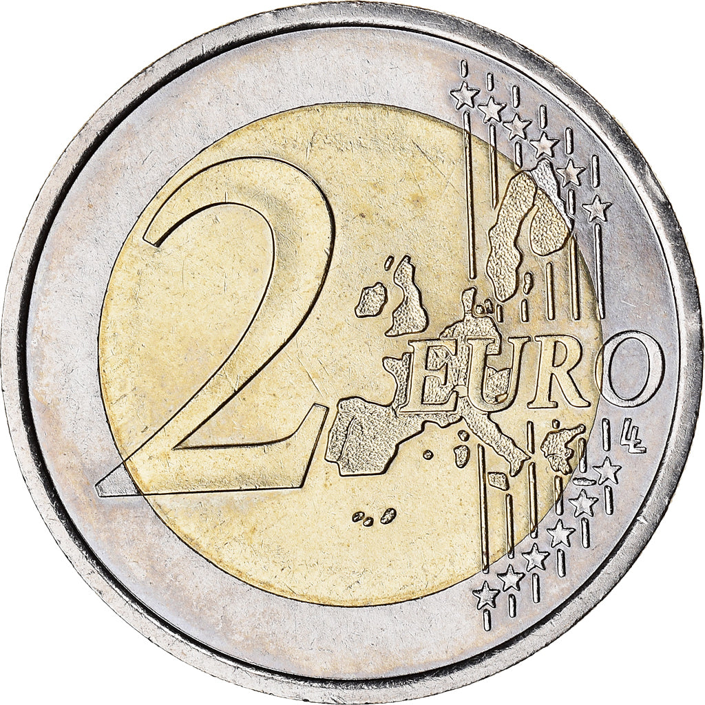 Monaco, 2 Euro, 2001, Paris, MS(60-62), Bi-Metallic, KM:186