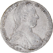 Coin, Austria, Joseph II, Thaler, 1780, Restrike, EF(40-45), Silver, KM:T1