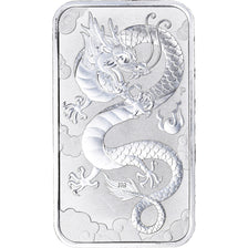 Coin, Australia, Chinese Dragon, Dollar, 2019, 1 Oz, MS(60-62), Silver