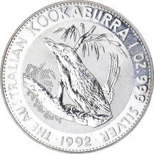 Coin, Australia, Elizabeth II, Australian Kookaburra, Dollar, 1992, 1 Oz