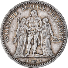 Monnaie, France, Hercule, 5 Francs, 1872, Paris, TB+, Argent, Gadoury:745a