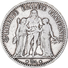 Coin, France, Hercule, 5 Francs, 1873, Paris, VF(30-35), Silver, KM:820.1