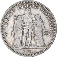 Coin, France, Hercule, 5 Francs, 1873, Paris, VF(30-35), Silver, KM:820.1