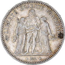 Coin, France, Hercule, 5 Francs, 1873, Paris, EF(40-45), Silver, KM:820.1