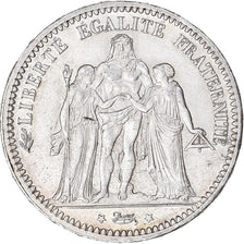 Coin, France, Hercule, 5 Francs, 1873, Paris, AU(50-53), Silver, KM:820.1