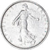 Munten, Frankrijk, Semeuse, 5 Francs, 1968, ZF+, Zilver, KM:926, Gadoury:770