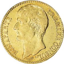 Moneta, Francja, Napoleon I, 40 Francs, An XI, Paris, Without olive, VF(30-35)