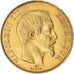 Münze, Frankreich, Napoleon III, 50 Francs, 1856, Paris, SS+, Gold, KM:785.1