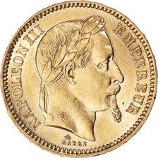 Monnaie, France, Napoleon III, 20 Francs, 1865, Paris, TTB+, Or, Gadoury:1062