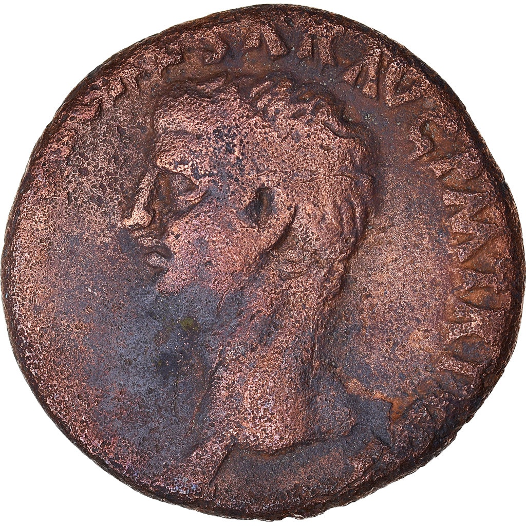 Coin, Augustus, As, 41-42, Rome, VF(20-25), Bronze, RIC:100