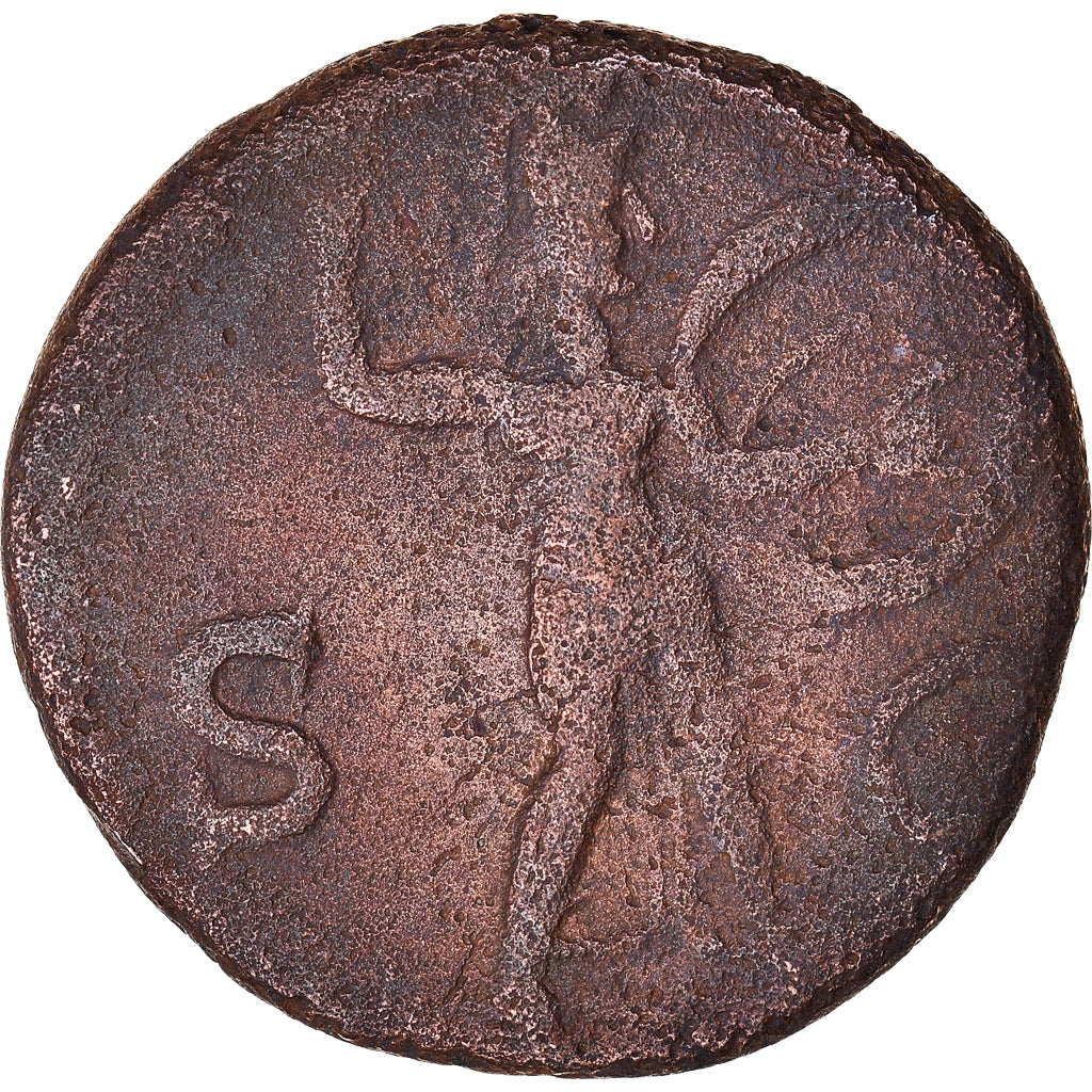 Coin, Augustus, As, 41-42, Rome, VF(20-25), Bronze, RIC:100
