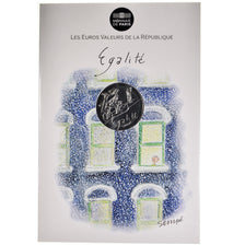 France, Monnaie de Paris, 10 Euro, Egalité Hiver Sempé, 2014, Paris