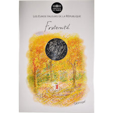 France, Monnaie de Paris, 10 Euro, Fraternité Automne Sempé, 2014, Paris