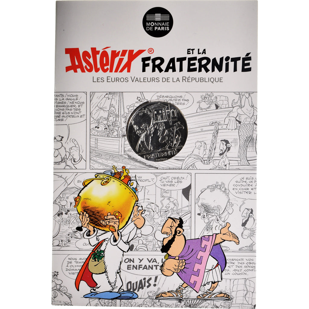 France, Monnaie de Paris, 10 Euro, Astérix Fraternité (Jeux Olympiques), 2015