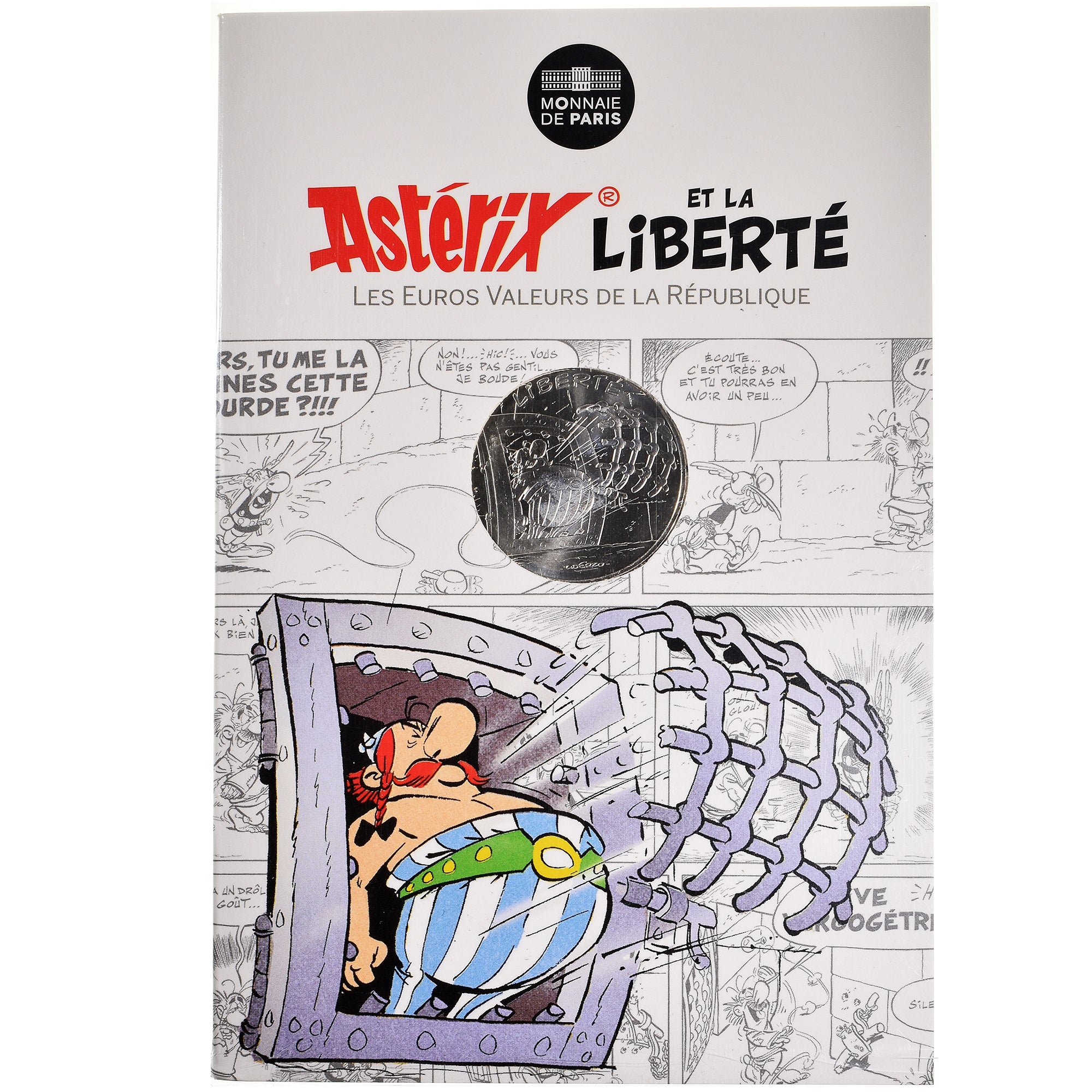 France, Monnaie de Paris, 10 Euro, Astérix Liberté (La serpe d'or), 2015