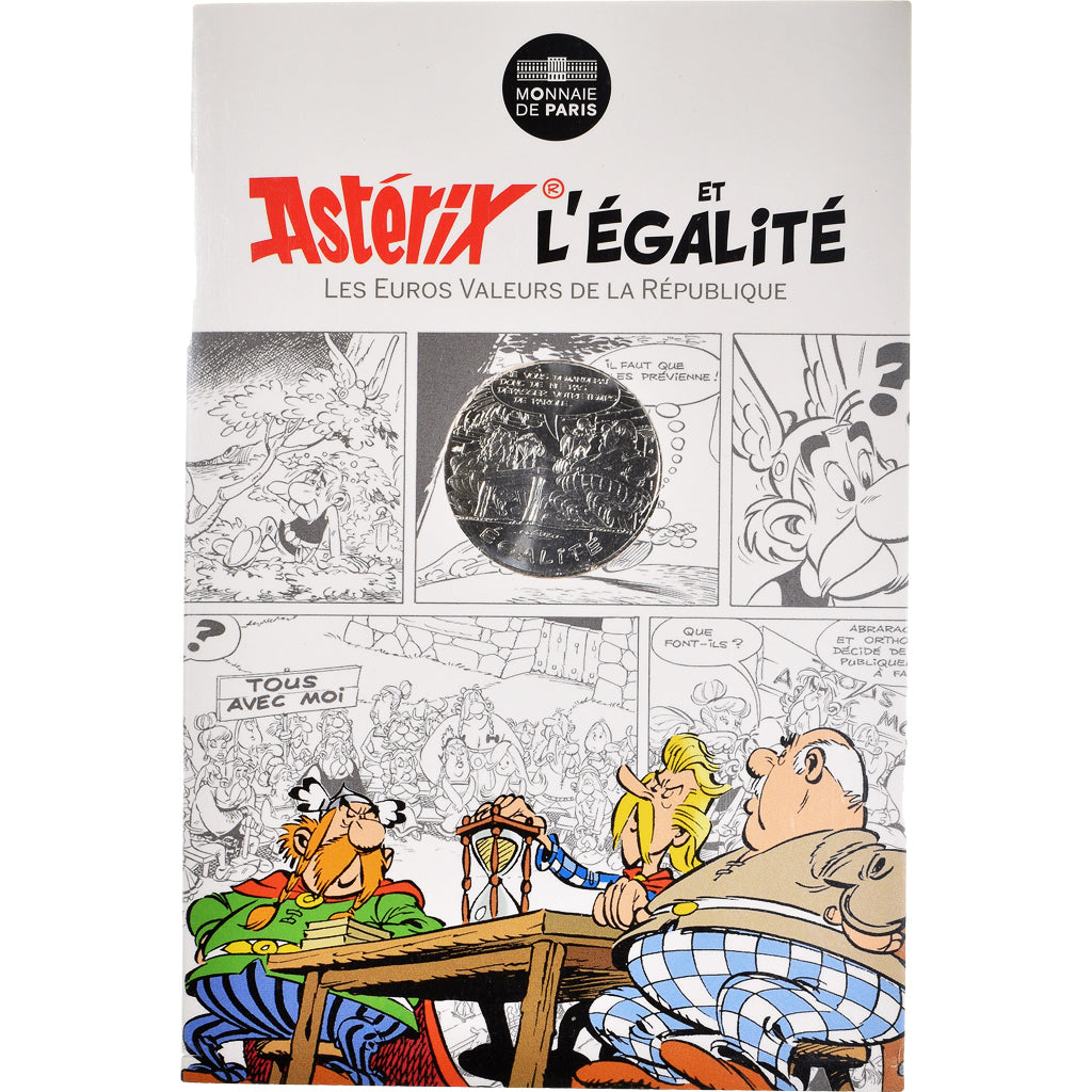 France, Monnaie de Paris, 10 Euro, Astérix Égalité (Le cadeau de César)