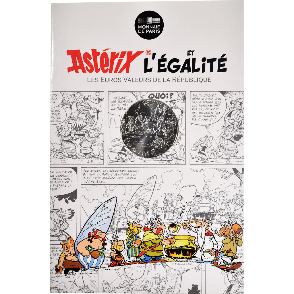 France, Monnaie de Paris, 10 Euro, Astérix Égalité (Astérix gladiateur)