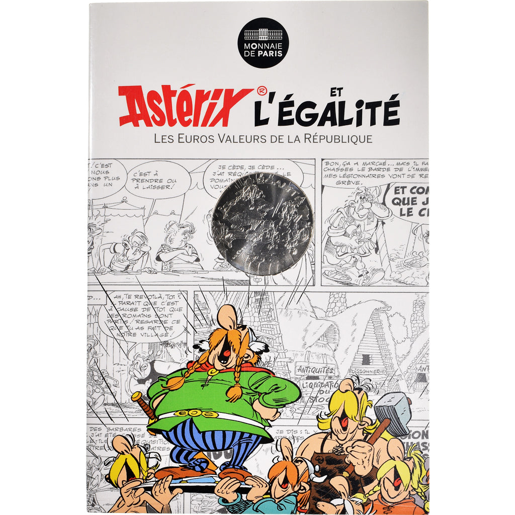 France, Monnaie de Paris, 10 Euro, Astérix Égalité (Le Domaine des dieux)