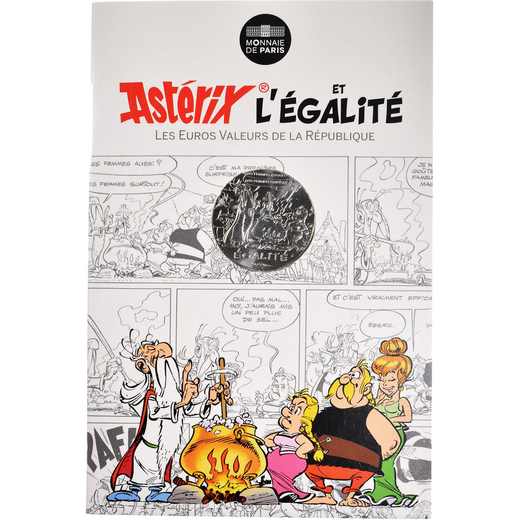 Frankreich, Monnaie de Paris, 10 Euro, Astérix Égalité (Le devin -