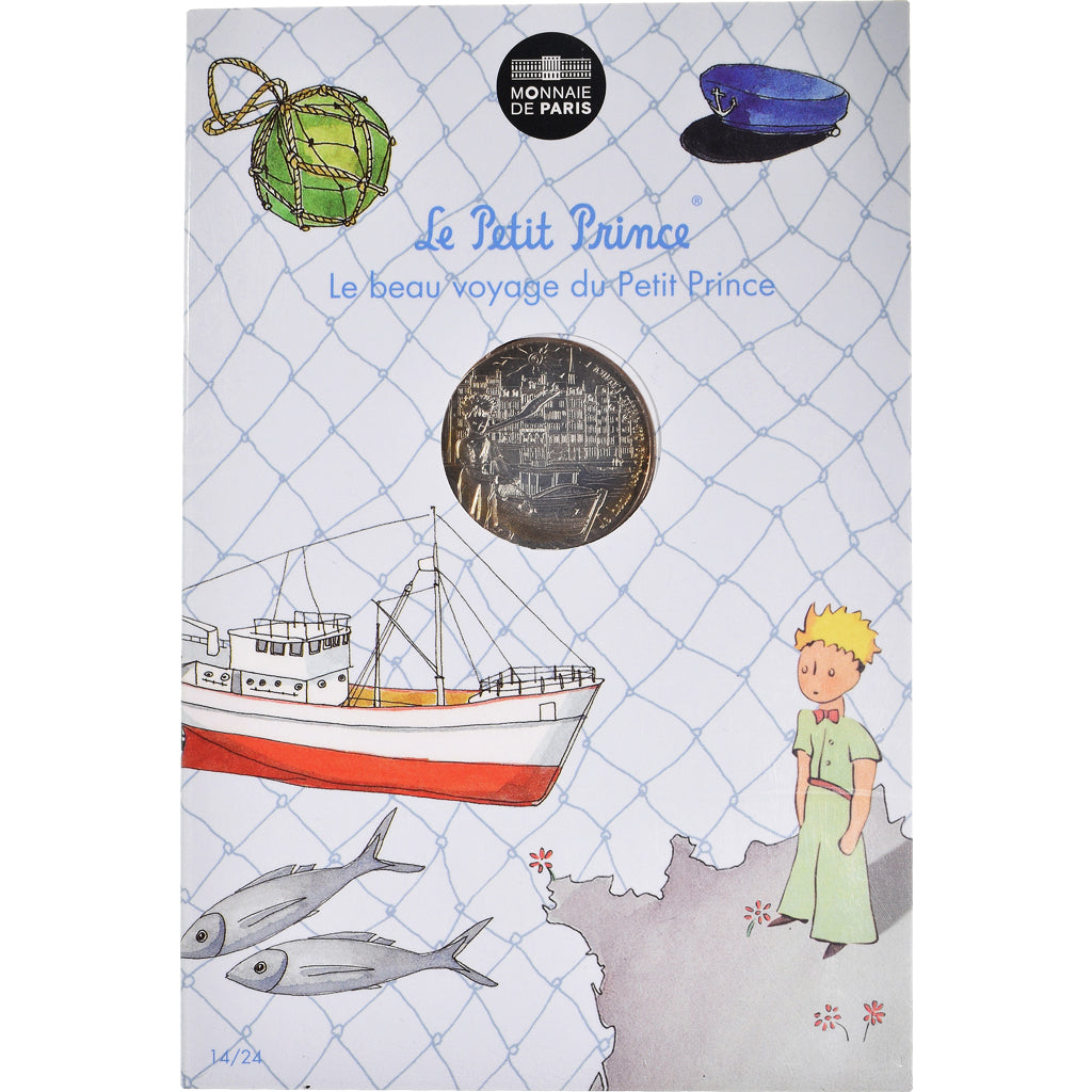 Frankrijk, Parijse munten, 10 Euro, Le Petit Prince revient de la pêche, 2016