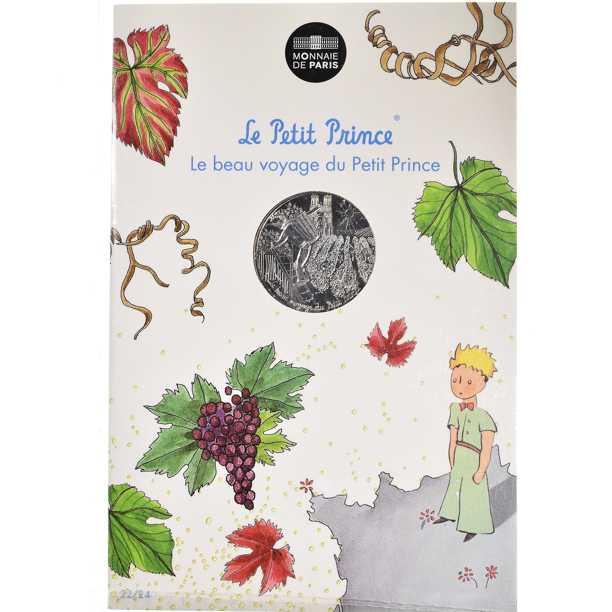 Frankrijk, Parijse munten, 10 Euro, Le Petit Prince fait les vendanges, 2016