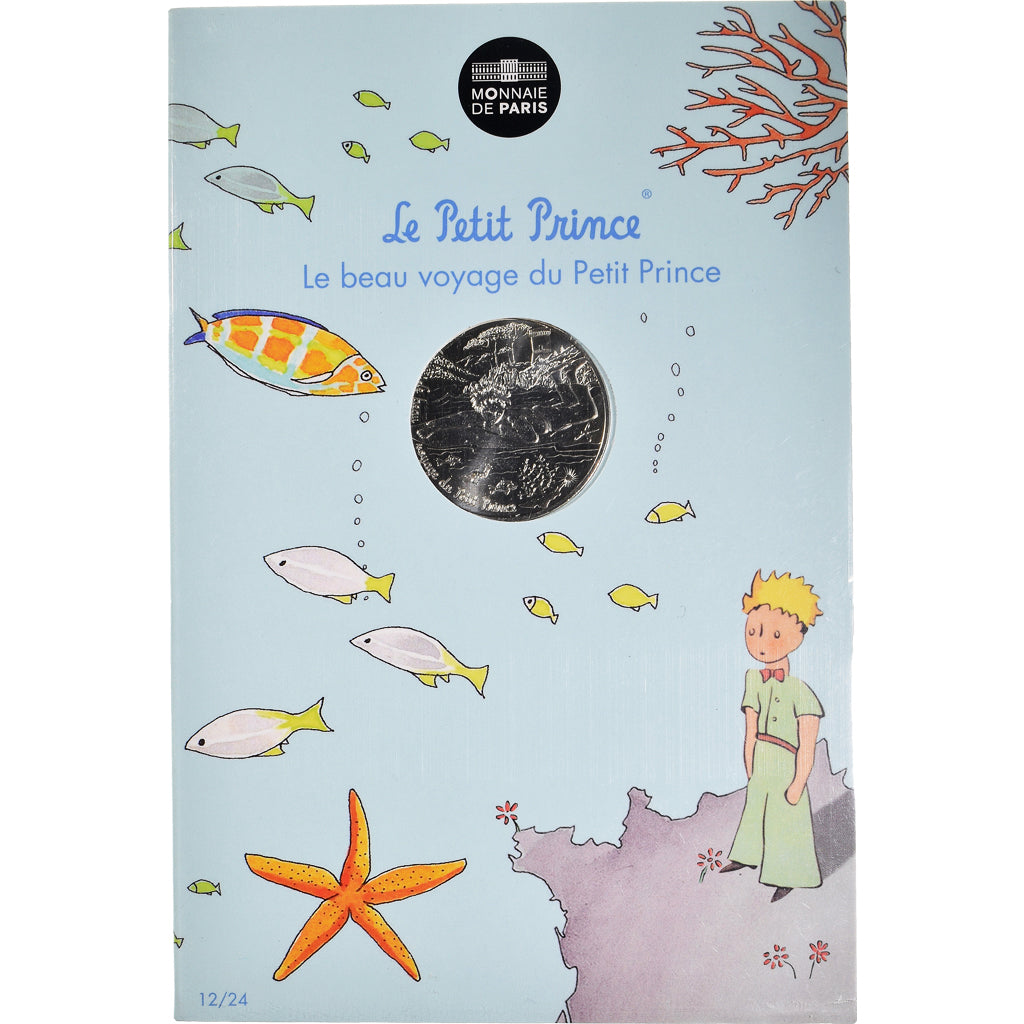 Francja, Monnaie de Paris, 10 Euro, Le Petit Prince (à la mer), 2016, Paris
