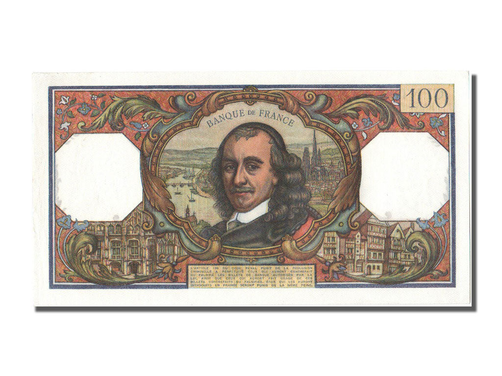 France, 100 Francs, 100 F 1964-1979 ''Corneille'', 1966, KM #149b, 1966-06-02,..