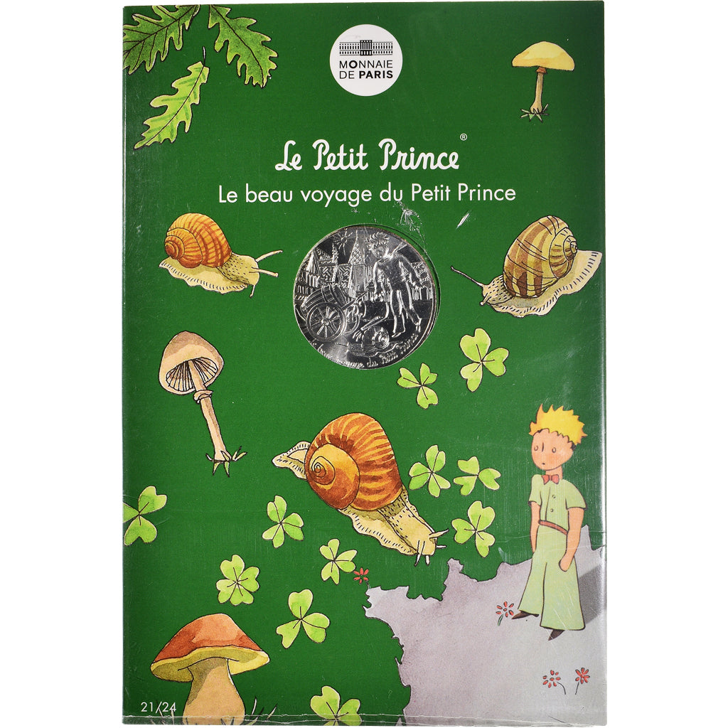 França, Monnaie de Paris, 10 Euro, Le Petit Prince (en Bourgogne), 2016