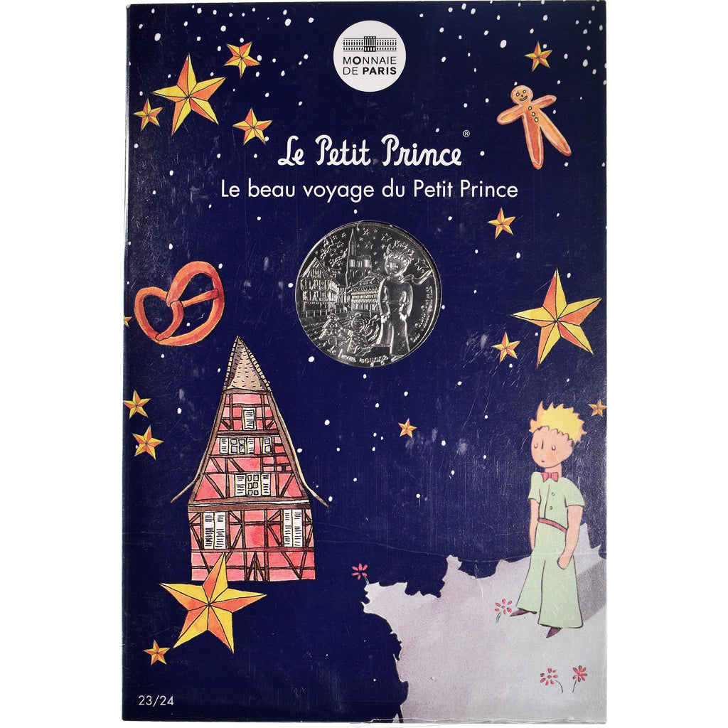 França, Monnaie de Paris, 10 Euro, Le Petit Prince (au marché de Noël), 2016