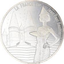 Francia, Monnaie de Paris, 10 Euro, Jean-Paul Gaultier (La Touraine royale)