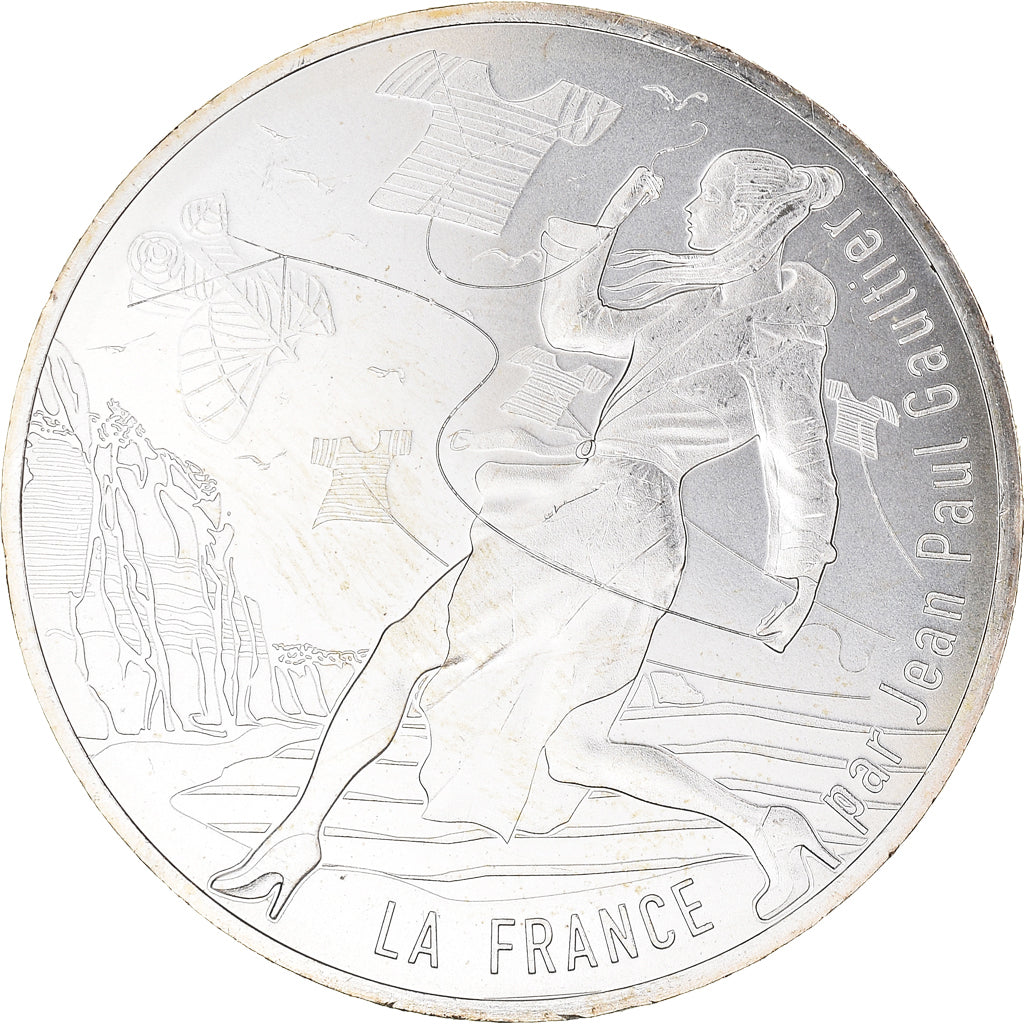 France, Monnaie de Paris, 10 Euro, Jean-Paul Gaultier (Le Nord vivifiant), 2017