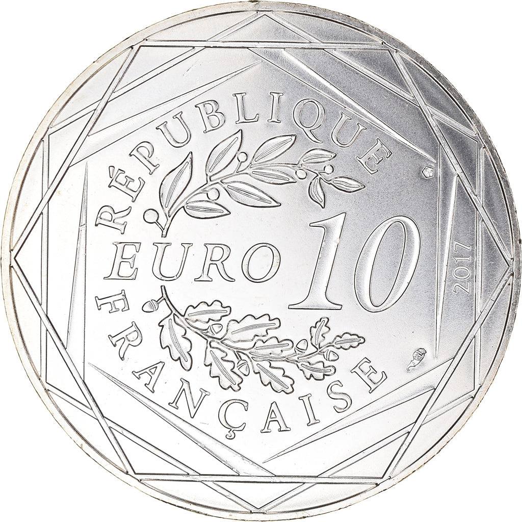 France, Monnaie de Paris, 10 Euro, Jean-Paul Gaultier (Le Nord vivifiant), 2017
