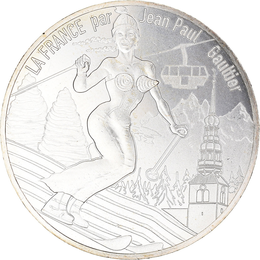 France, Monnaie de Paris, 10 Euro, Jean-Paul Gaultier (Les Alpes très