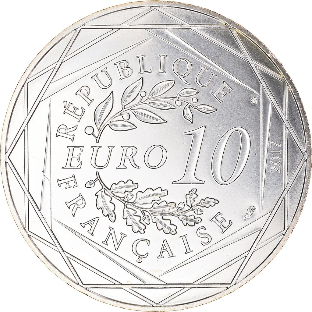 France, Monnaie de Paris, 10 Euro, Jean-Paul Gaultier (Les Alpes très