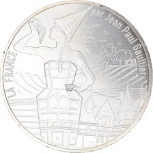 França, Monnaie de Paris, 10 Euro, Jean-Paul Gaultier (La Bourgogne