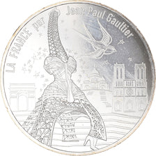 Francja, Monnaie de Paris, 10 Euro, Jean-Paul Gaultier (Paris, Universelle)