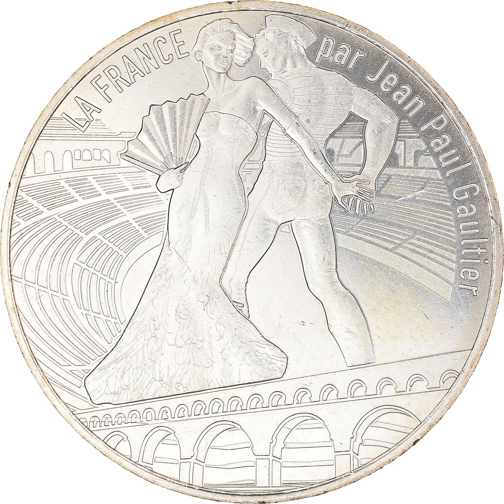 França, Monnaie de Paris, 10 Euro, Jean-Paul Gaultier (Le Languedoc