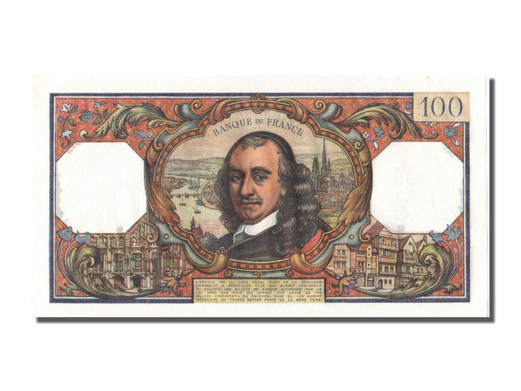 Banknot, Francja, 100 Francs, Corneille, 1967, 1967-02-02, UNC(63)