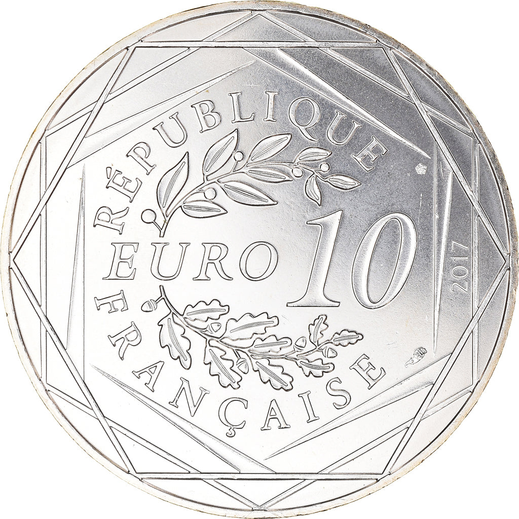 Frankreich, Monnaie de Paris, 10 Euro, Jean-Paul Gaultier (La Bretagne pêchue)