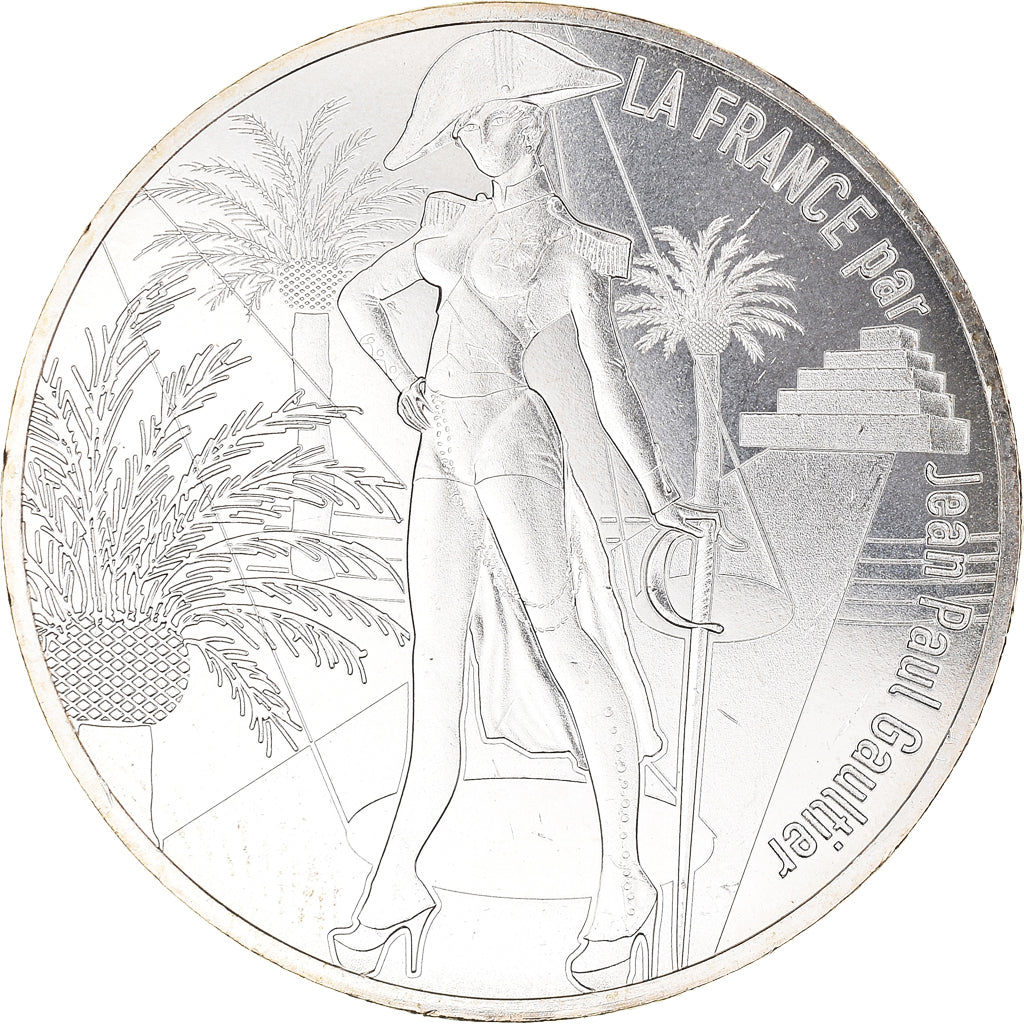 France, Monnaie de Paris, 10 Euro, Jean-Paul Gaultier (La Corse, Corsica), 2017