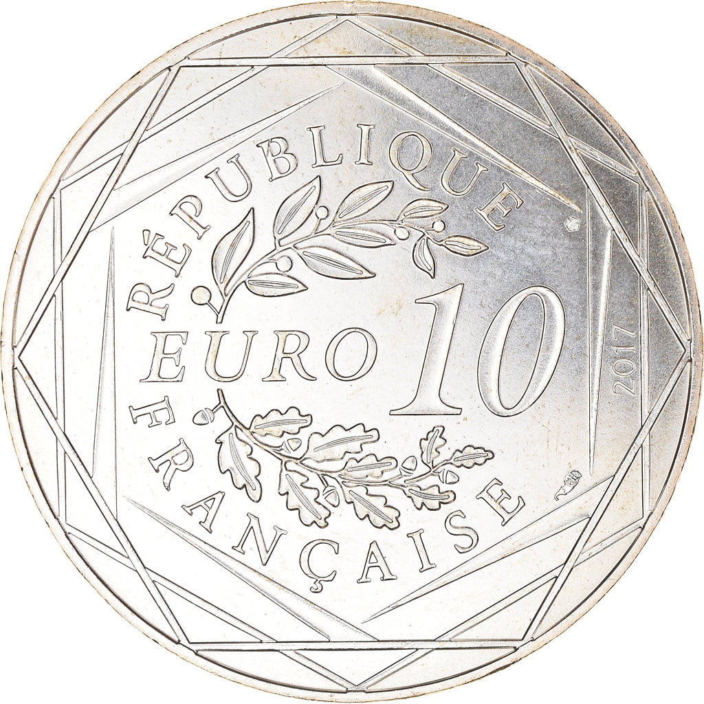 France, Monnaie de Paris, 10 Euro, Jean-Paul Gaultier (La Corse, Corsica), 2017